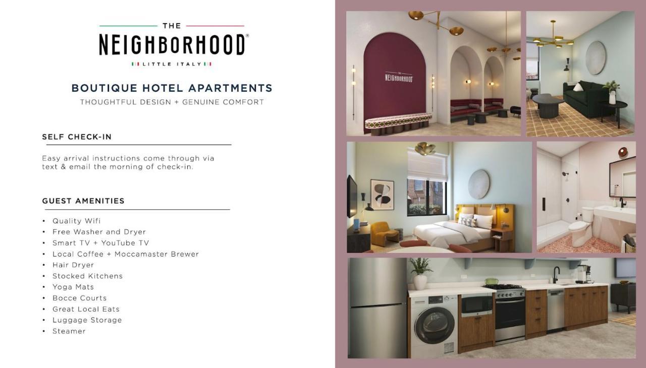 The Neighborhood Hotel Little Italy Chicago Exterior photo